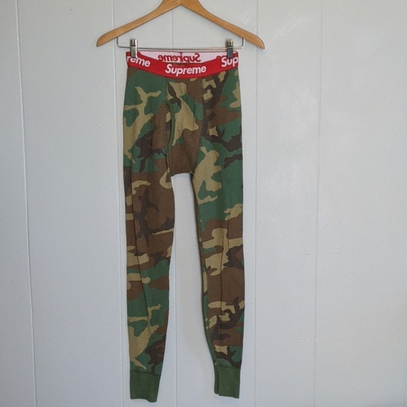 Supreme Other - Supreme Camo Hanes Beefy Thermals Supreme Other - Supreme Camo Hanes Beefy Thermals
